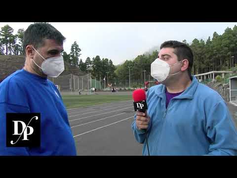 Declaraciones de los entrenadores de la UD Fuencaliente, Ceire Vargas y del CD Guancha,Toni Sánchez