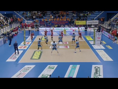 Yuasa Battery Grottazzolina vs. Cucine Lube Civitanova - Superlega Credem Banca VBTV Match Highlight