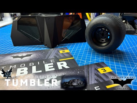 Build the 1:8 Scale Batman Tumbler from Hachette Partworks - Part 2 & 3