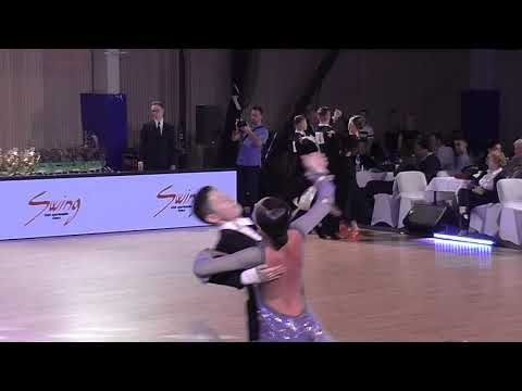 065 Daniel Borůvka - Barbora Borůvková /MČR T10 2018/ Kojetín/ Junior II./ Semifinále/ Valčík