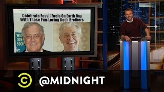 The Koch Brothers Celebrate Earth Day - @midnight with Chris Hardwick