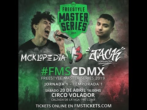 Oficial! Mc klopedia vs yack FMS México 1°temporada
