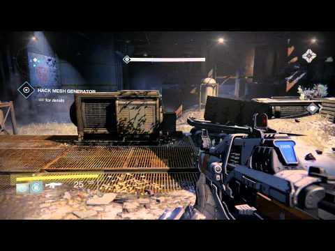 Destiny - The Devil's Lair (Strike Mission) Deactivate 3 Mesh Layers Sequence (Titan Class) Gameplay