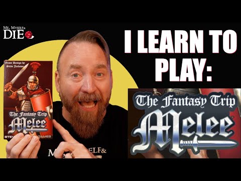 FGP: I Learn to Play "The Fantasy Trip - Melee" #thefantasytrip #stevejacksongames #melee