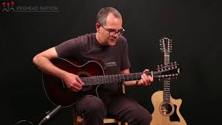 Video thumbnail for Taylor 352ce and 362ce Demo from Peghead Nation by Peghead Nation