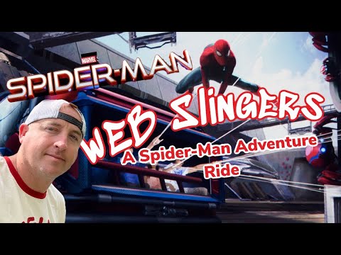Web Slingers A Spider-Man Adventure Ride POV | Disney California Adventure 2022