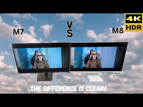 How the Samsung M8 Monitor BEATS the Samsung M7 Monitor: CHECKMATE!