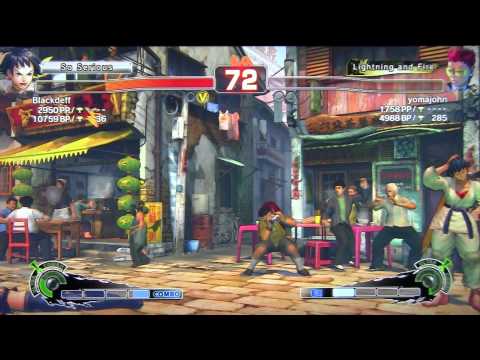 SSF4 AE RANKED MATCH Blackdeff (MAKOTO) VS yomajohn (VIPER)
