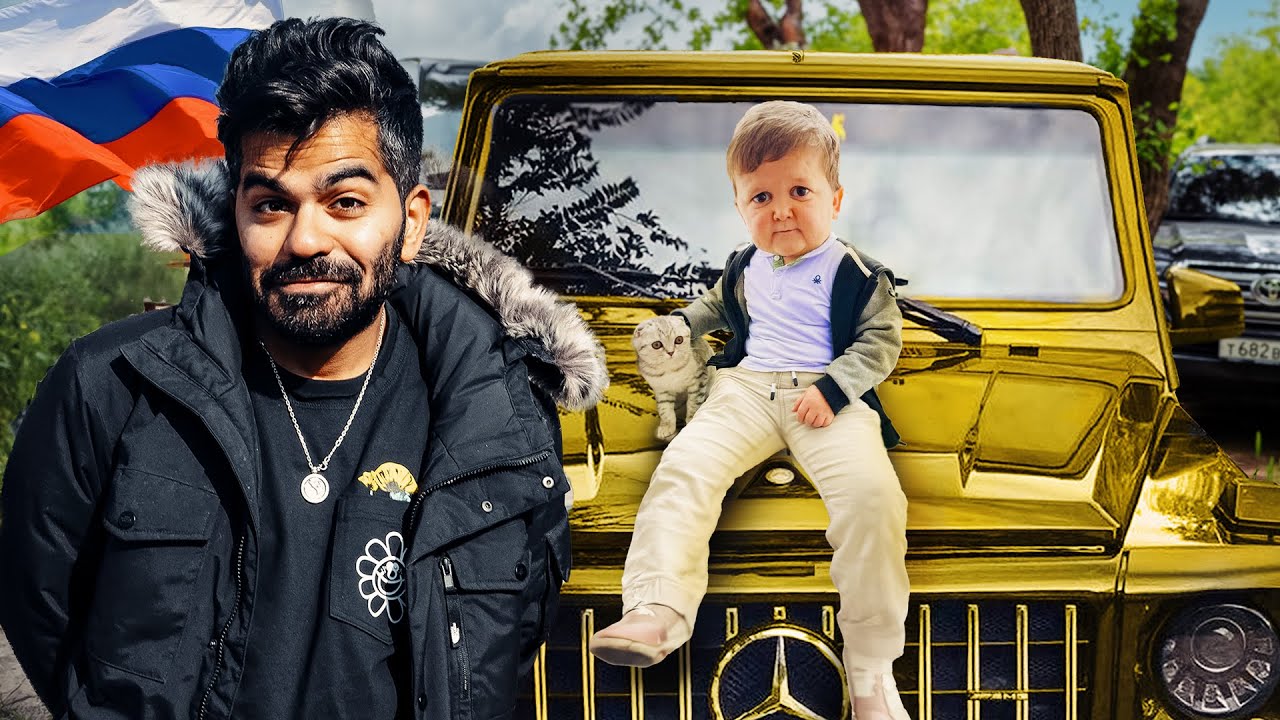 I spent a day with Hasbulla - in Russia 🇷🇺