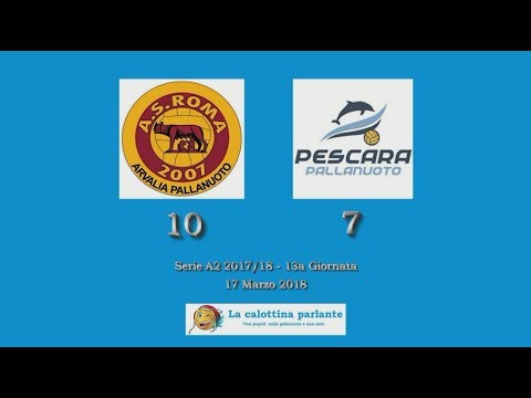 HILites Serie A2 2017/18 (13a Giornata) - Roma 2007 Arvalia vs. Pescara 10-7