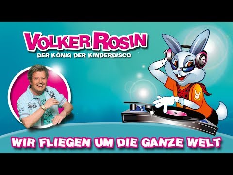 Volker Rosin - Wir fliegen um die ganze Welt (aus dem KiKa Singalarm) | Kinderlieder