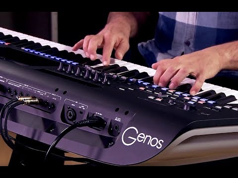 Демонстрация звучания рабочей станции Yamaha Genos