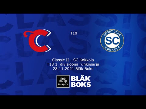 Classic II - SC Kokkola T18 1.divisioona runkosarja 28.11.2021