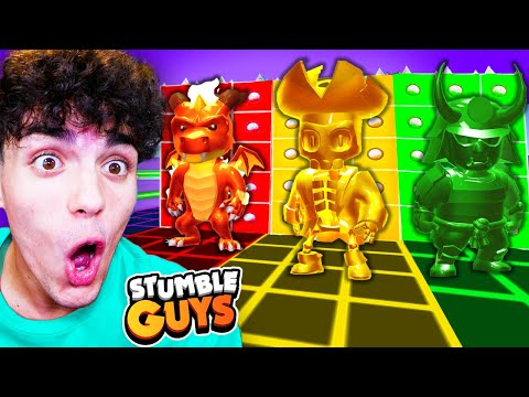 HO PROVATO LA CHALLENGE PIÙ DIFFICILE DI STUMBLE GUYS!!😨⚠️ EXTREME COLOR SKIN CHALLENGE!