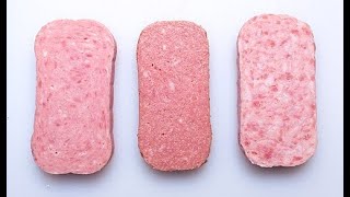 walmart luncheon meat VS Spam comparison