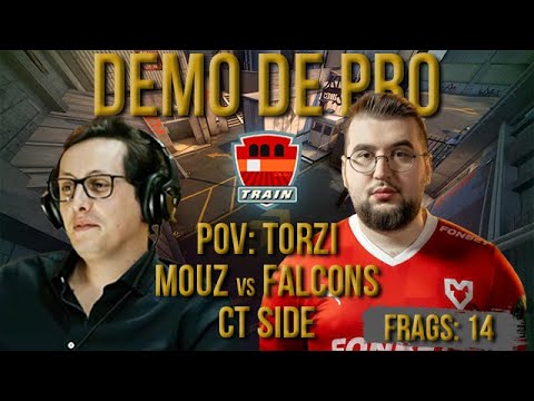 [PT] CS 2 -  zorlaK Analisa: PoV TORZI - MOUZ vs FALCONS - TRAIN (CT-SIDE) [Demo de Pro]