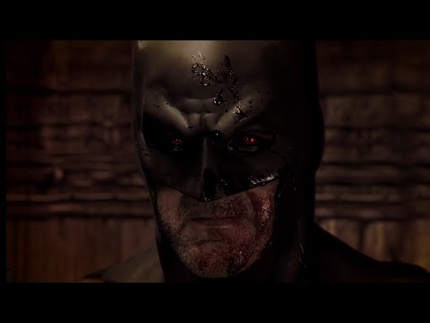 Flashpoint Batman vs MCU Killmonger (batinthesun)