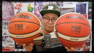 MOLTEN New Basketball Comparison and SAMSUNG UNBOXING!