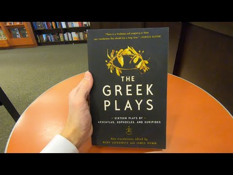 THE GREEK PLAYS SIXTEEN PLAYS BY AESCHYLUS SOPHOCLES AND EURIPIDES BOOK CLOSE UP AND INSIDE LOOK