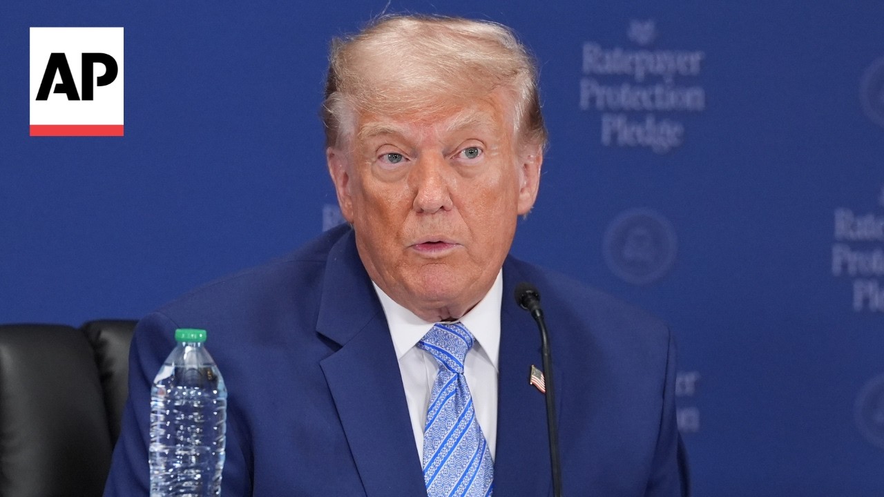 President Trump expands AI data center ‘ratepayer protection pledge’ to include state governors and utility…