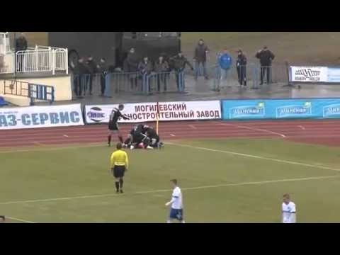 Чемпионат Беларуси. XXX тур. Торпедо-БелАЗ - Динамо Минск, 2-1. Матч 9.11.2014