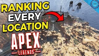 Ranking and Explaining Every Map Location and Loot Zone In Apex Legends!