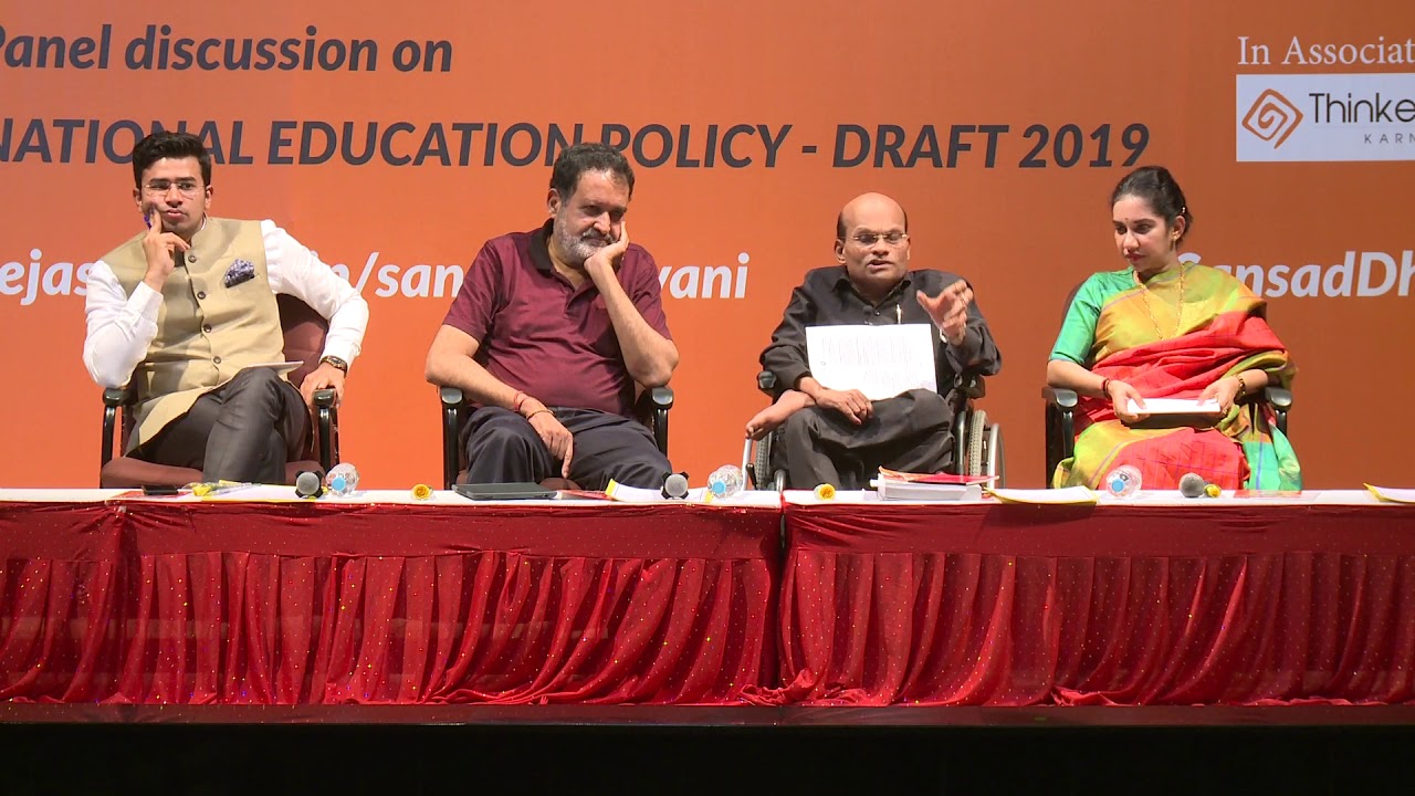 Dr. MK Sridhar Speech at Sansad Dhvani 1 on NEP Draft 2019