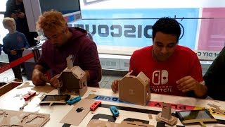 Nintendo Labo Workshop Launch Event at Nintendo NY