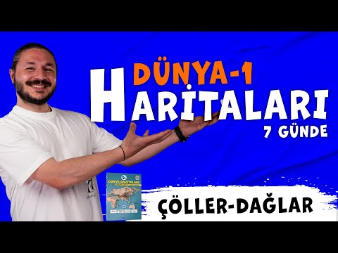 Dünya dağlar ve çöller harita bilgisi çalışması 📌2026 GÜN1  (Kodlamalarla)