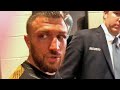 VASYL LOMACHENKO'S IMMEDIATE REACTION TO RICHARD COMMEY FIGHT; REVEALS HE FELT SORRY FOR COMMEY