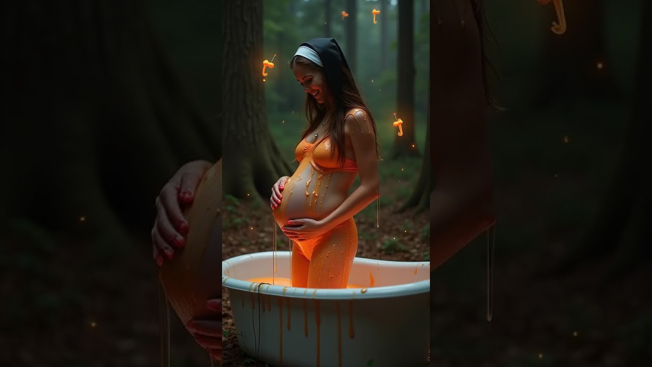 Pregnant Slime Girl Short