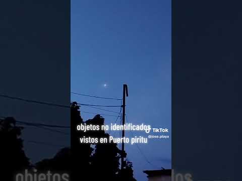objetos no identificado en puerto piritu? #puertopiritu #anzoategui #venezuela