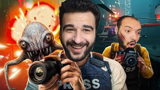 اشتغلت انا واصدقائي صحافيين ولكن مطلوب نصور الوحوش العملاقة! | The Headliners