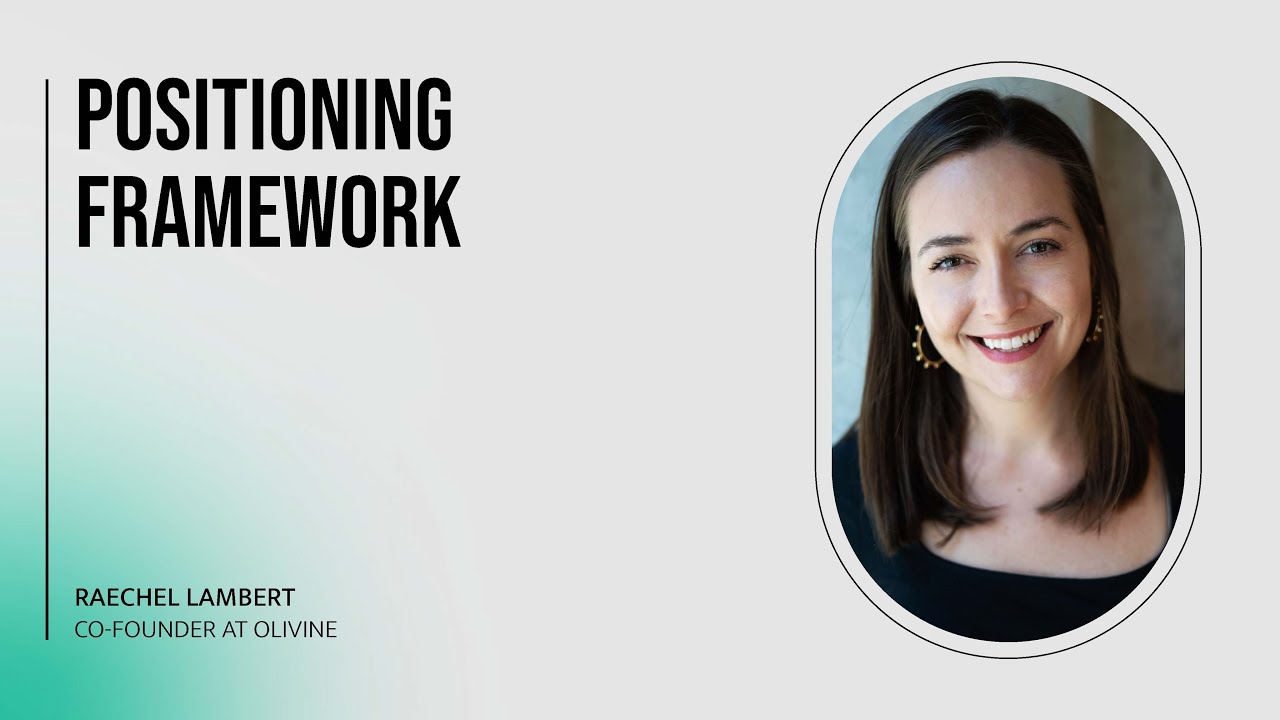 Positioning: What is positioning? | B2B Messaging course