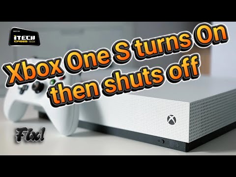 Xbox One S turns On then shuts off - Fix -