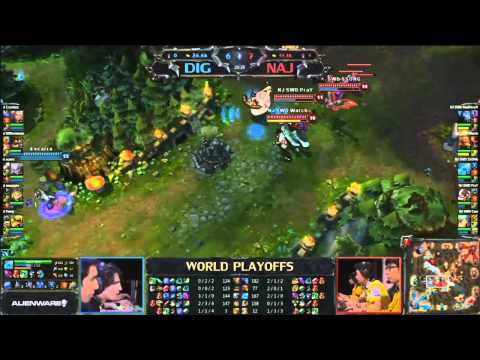 [Game12] Najin Sword vs Team Dignitas - Season 2 World Championship Playoffs