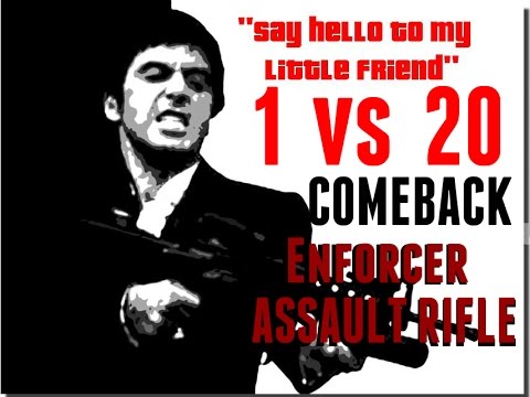 1 vs 20 Comeback | Say Hello To My Little Friend - Scarface - The Last of Us Remastered MP Bus Depot