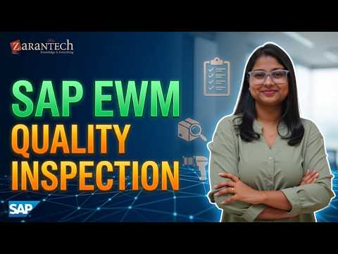 Quality Inspection in SAP EWM PP Integration ZaranTech