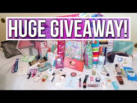HUGE 2000 SUBSCRIBER GIVEAWAY! | MAKEUP GALORE, LILLY S'WELL, & MORE! Video