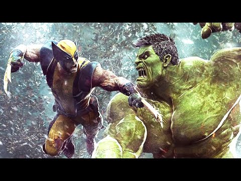 Evil Hulk vs Wolverine Full Movie (4K 60FPS) Game Movie