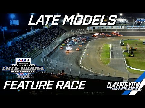 Late Models | Australian Title 2024/25 - Perth - 8th Mar 2025 | Clay-Per-View