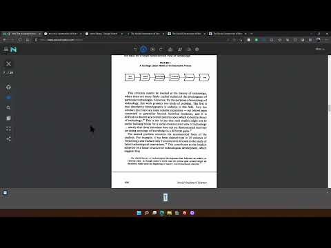 COMP 3309 - 05.1 Academic views of technology - Social Construction of Technology - reading