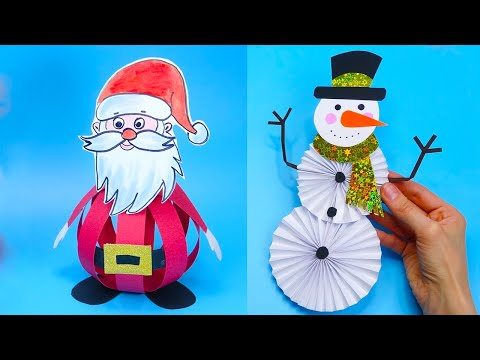 DIY christmas How to make paper penguin Easy paper crafts