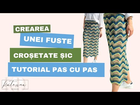Creating a Chic Crochet Skirt. Step-by-Step Tutorial