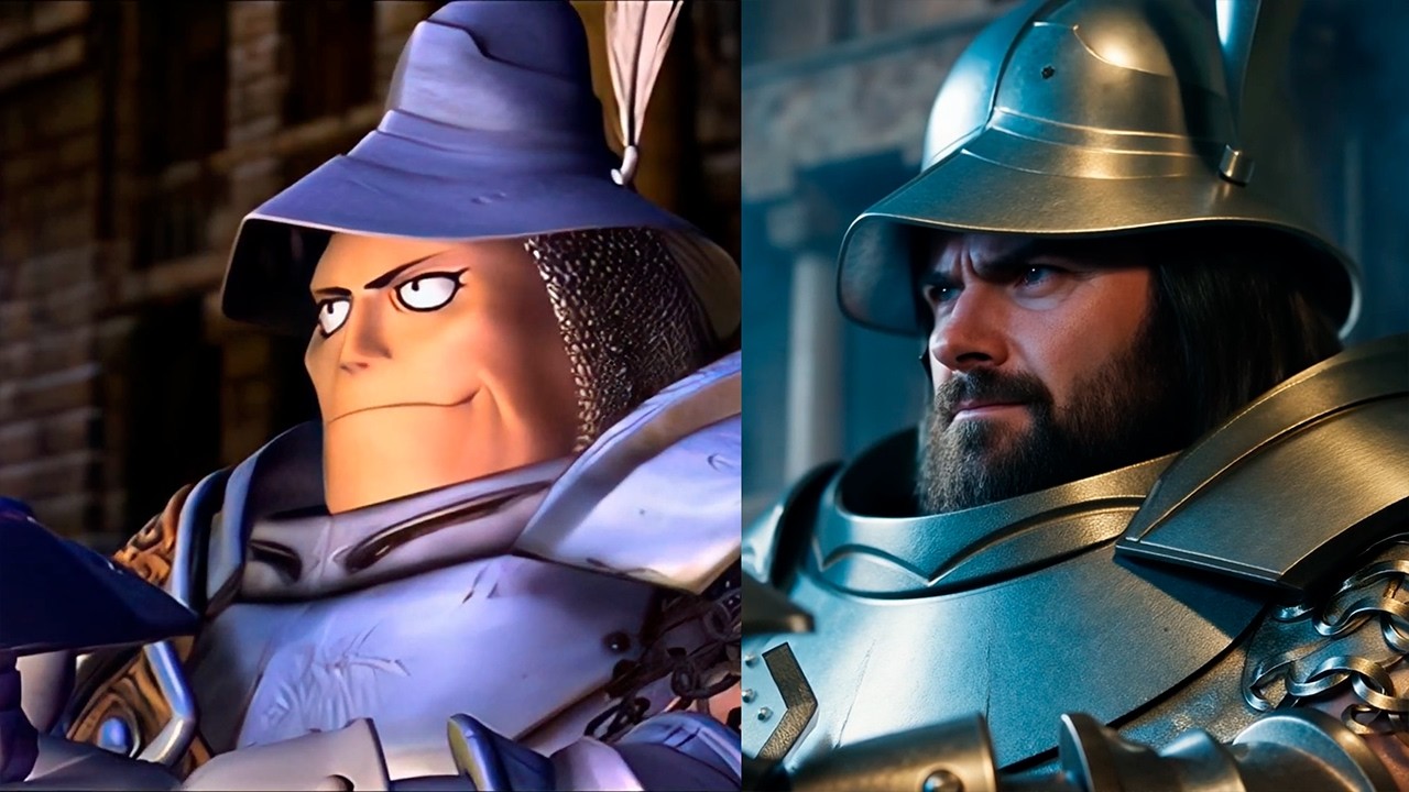 FFIX Remake with ultra realistic graphics Gen 3 video to video Runway Artificial AI