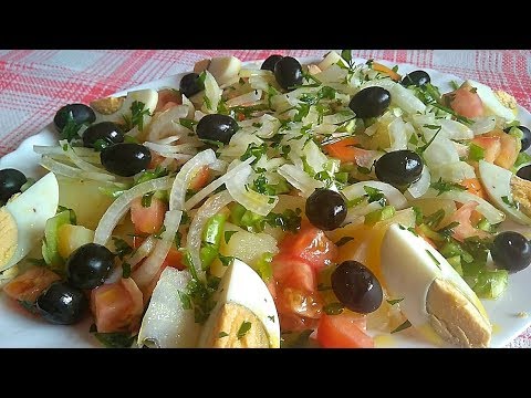 La solución al calor como plato único | Ensalada campera | El Dulce Paladar