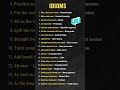 Top 20 Idioms And Phrases Idoms Phrases Idioms And Phrases In English Idioms Phrases Shorts