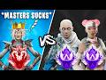 Can EVERY RANK 1v2 The Rank Below Them In Apex Legends