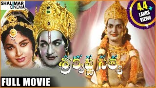 Sri Krishna Satya Telugu Full Length Movie || NTR, Jayalalitha || Shalimarcinema
