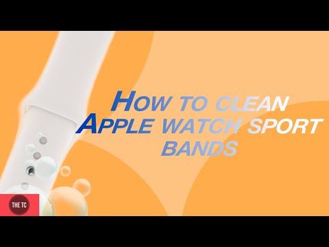 How to Clean your Apple Watch Sport/Silicone Bands...
